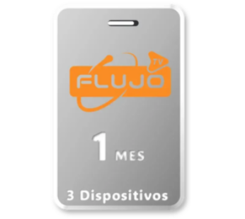 Fluj0TV 30 dias X 3 Dispositivos